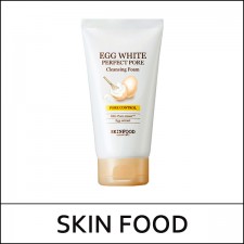 [SKIN FOOD] SKINFOOD ★ Big Sale 45% ★ Egg White Perfect Pore Cleansing Foam 150ml / EXP 2023.10 / FLEA / 10,000 won(8) / 재고만